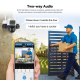 Caméra De Surveillance Panoramique 360° Triple Objectif 6MP Vision Nocturne Couleur Audio Bidirectionnel WiFi Double Bande - ...