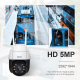 Camera Surveillance 5MP WiFi AI Détection Humanoïde Vision Nocturne Audio Bidirectionnel Stockage Cloud étanche IP66 - www.yo...