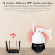 Camera Surveillance HD 1080P 20X Zoom Sans Fil Vision Nocturne Détection Mouvement Interphone Voix IP66 - www.yonis-shop.com
