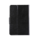 Housse universelle noire pour tablette 10 pouces ferm&eacute;e avec rev&ecirc;tement en simili cuir et surpiq&ucirc;res. - Yonis Y-heu85