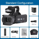 Caméscope Numérique 6K Ultra HD Avec Zoom Numérique 18X et Écran Tactile 4 Pouces Pour Vidéo et Photo Haute Définition - www....