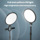 Ring Light LED 10 Pouces Lumière Douce Protection Oculaire Pour Photographie et Selfie Ajustable USB - www.yonis-shop.com