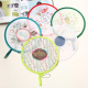 Éventail Pliable Enfant Portable Rond Motif Cactus 56 g Polyester Ouverture 21 cm Fait Main - www.yonis-shop.com
