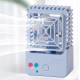 Mini Ventilateur De Bureau Portable Rechargeable Par Micro USB Silencieux 2 Vitesses Avec Veilleuse Batterie 500 mAh - www.yo...