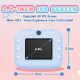 Appareil Photo Enfant 2.4 Pouces 1080P HD Double Caméra Imprimante Thermique 32GB Inclus Bleu - www.yonis-shop.com