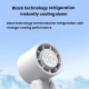 Ventilateur Portable Pliable Avec Refroidissement Semi Conducteur Batterie 3600mAh Et 100 Niveaux De Vitesse - www.yonis-shop...