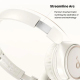 Casque Bluetooth Sans Fil Rouge Avec Conception Ergonomique Et Son Personnalisable Pour Confort Optimal Et Qualité Audio Exce...