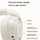 Casque Bluetooth Sans Fil Rouge Avec Conception Ergonomique Et Son Personnalisable Pour Confort Optimal Et Qualité Audio Exce...