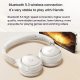 Casque Bluetooth Sans Fil Rouge Avec Conception Ergonomique Et Son Personnalisable Pour Confort Optimal Et Qualité Audio Exce...