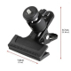 Lampe Anneau LED À Pince Pour Vidéo Selfie Et Photographie 16 Cm 8 W 3 Couleurs Réglables 2200 À 5500 K Câble USB 2 M - www.y...