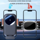 Chargeur Sans Fil Voiture Support Téléphone Portable Navigation Avec Recharge Rapide 15W Sécurisée Et Refroidissement Intelli...