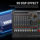 Table De Mixage Audio Professionnelle 14 Canaux Bluetooth Avec Effets DSP Pour DJ Et Performances Live - www.yonis-shop.com