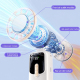 Ventilateur Portable De Poche Pour Extérieur Avec Plaque Céramique De Refroidissement Écran LED 5 Niveaux Batterie 2400 mAh -...