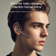 Oreillette Bluetooth Réduction De Bruit AI Microphone Double Haute Définition Autonomie Longue Chargement Rapide Étanchéité I...