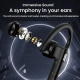 Oreillette Bluetooth Réduction De Bruit AI Microphone Double Haute Définition Autonomie Longue Chargement Rapide Étanchéité I...