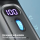 Ventilateur De Bureau Portable Turbine Silencieux 100 Vitesses Batterie 4000 mAh Rechargeable - www.yonis-shop.com