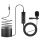 Microphone Professionnel Clip-on Lavalier Omni-directional Condenser Pour Enregistrement Interview et Conférence - www.yonis-...