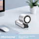 Mini Ventilateur Portable À Main Pliable Rechargeable USB Type C 4000mAh 100 Vitesses Écran Numérique - www.yonis-shop.com