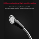 Microphone USB Filaire Réglable Gooseneck Avec Carte Son Intégrée Pour PC Mac Diffusion En Direct Et Plus - www.yonis-shop.com