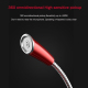 Microphone USB Filaire Réglable Gooseneck Avec Carte Son Intégrée Pour PC Mac Diffusion En Direct Et Plus - www.yonis-shop.com