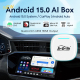 Adaptateur CarPlay Filaire Vers Sans Fil Plug And Play Boîtier Android 15 8 Go 128 Go Avec SIM 4G - www.yonis-shop.com