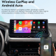Adaptateur CarPlay Filaire Vers Sans Fil Plug And Play Boîtier Android 15 8 Go 128 Go Avec SIM 4G - www.yonis-shop.com