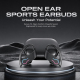 Écouteurs Bluetooth Sport À Oreilles Ouvertes Autonomie 14 Heures Boîtier De Charge 950 mAh Portée 10 m - www.yonis-shop.com