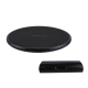 Chargeur Sans-Fil Qi Charge Rapide Induction Universel Micro USB LED Ultra-fin Noir - www.yonis-shop.com