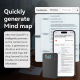Enregistreur Vocal Intelligent À Double Touche Écran Latéral 32 Go Ultra Fin Compatible Avec AIREC-APP - www.yonis-shop.com