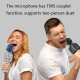 Microphone Sans Fil Bluetooth Rose Avec Haut-Parleur Intégré Haute Qualité - www.yonis-shop.com
