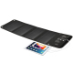 Chargeur Panneau Solaire Portable Pliable 28W Deux Ports USB Étanche Noir - www.yonis-shop.com