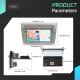 Autoradio Écran Tactile 7 Pouces Android 15 Carplay Sans Fil 2+64G Avec Caméra AHD et Bluetooth 5.0 - www.yonis-shop.com