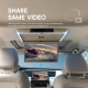 Autoradio Écran Rétractable 7 Pouces Avec Carplay Filaire Bluetooth Caméra de Recul et Radio FM Pour Une Conduite Sécurisée e...