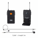 Microphone Sans Fil Professionnel 4 Canaux UHF Avec Micro Lavalier Pour Événements Extérieurs - www.yonis-shop.com