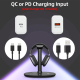 Chargeur Sans Fil 4 en 1 Pour Smartphone iWatch et Airpods Avec Support Casque et Charge Rapide Jusqu'à 15W - www.yonis-shop.com