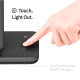 Chargeur Sans Fil Magnétique Vertical Avec Lumière Tactile Pour Téléphones Mobiles Montres Et Écouteurs Apple Chargement Simu...