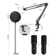 Microphone USB Enregistrement Kit Avec Support Ajustable Et Filtre Anti-Pop Pour Voix Et Instruments - www.yonis-shop.com