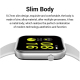 Montre Connectée 1.54 Pouces IPS Écran Tactile Surveillance Sommeil Photographie Bluetooth Moniteur Cardiaque Pression Artéri...