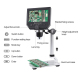 Microscope Numérique HD Avec Écran 4.3 Pouces Pour Réparation Mobile Et Inspection Industrielle - www.yonis-shop.com
