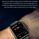 Montre Connectée Étanche IP67 Avec Bracelet En Cuir Et Écran Tactile 1.96 Pouces Pour Appels Bluetooth Et Suivi Santé Complet...