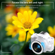 Appareil Photo Numérique 48MP 2K Ultra HD Mini Portable Blanc Avec Écran IPS et Zoom Anti-Tremblement - www.yonis-shop.com