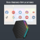 Box Android TV 8K WiFi6 Ultra-HDSmart TV Box 4GB+64GB Allwinner H618 Android 12.0 avec Télécommande et Prise EU - www.yonis-s...