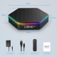 Box Android TV 8K WiFi6 Ultra-HDSmart TV Box 4GB+64GB Allwinner H618 Android 12.0 avec Télécommande et Prise EU - www.yonis-s...