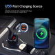 Chargeur Sans Fil Voiture Support Téléphone Rétractable Avec CarPlay Android Auto Sans Fil et Charge Rapide Puissante - www.y...