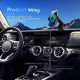 Chargeur Sans Fil Voiture Support Téléphone Rétractable Avec CarPlay Android Auto Sans Fil et Charge Rapide Puissante - www.y...