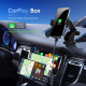 Chargeur Sans Fil Voiture Support Téléphone Rétractable Avec CarPlay Android Auto Sans Fil et Charge Rapide Puissante - www.y...