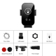 Chargeur Sans Fil Voiture Support Téléphone Rétractable Avec CarPlay Android Auto Sans Fil et Charge Rapide Puissante - www.y...