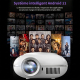 Vidéoprojecteur Smart 720P Bluetooth 5.1 100 ANSI Projection 40 À 120 Pouces - www.yonis-shop.com