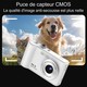 Appareil Photo Numérique 4K Haute Définition 96 Mégapixels Zoom 16X Autofocus Anti-Tremblement Compact Avec Batterie Longue D...