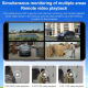 Camera Surveillance Extérieure HD Avec Vision Nocturne Intercom Et Détection Humaine - www.yonis-shop.com